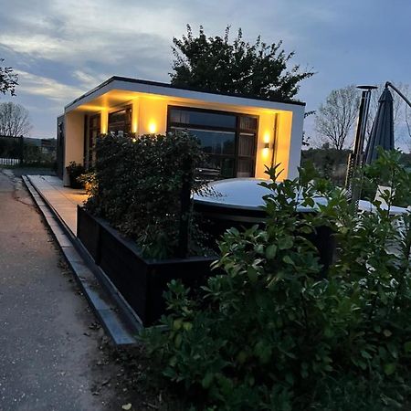 Luxus Chalet Hafenblick Lathum Ngoại thất bức ảnh