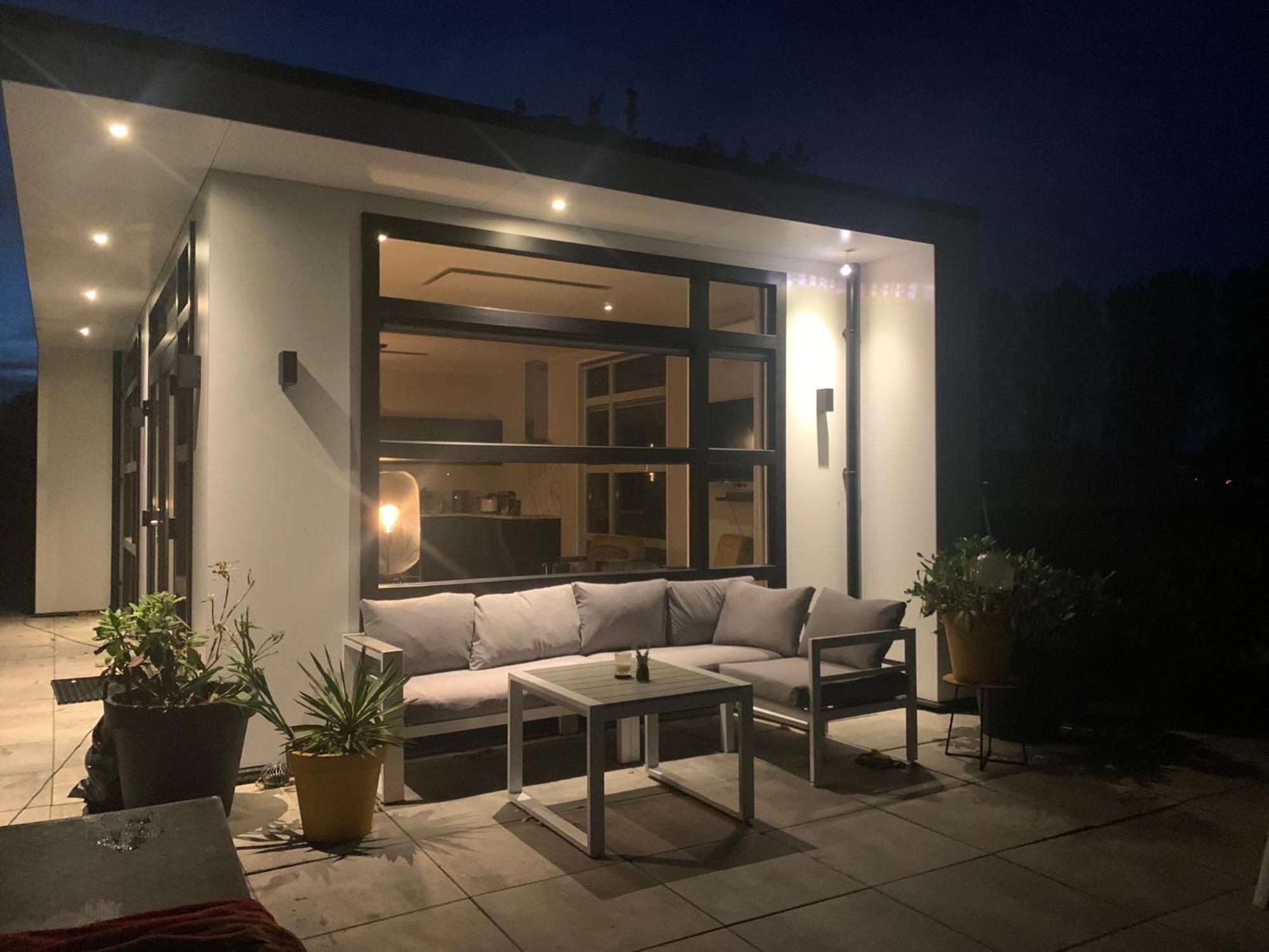 Luxus Chalet Hafenblick Lathum Ngoại thất bức ảnh